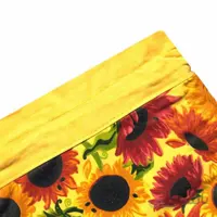 کیسه سبزی چاپی رزین تاژ طرح آفتابگردان