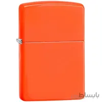 فندک زيپو مدل Neon Orange کد 28888 ا Zippo Neon Orange 28888 Lighter