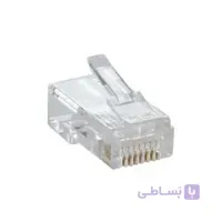 سوکت شبکه کی نت cat6 بسته 100 تایی