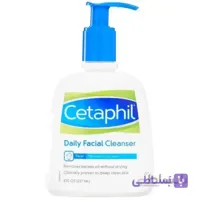 ژل شستشو روزانه صورت ستافیل | ضد حساسیت پوست نرمال تا چرب | 237 میل ا Cetaphil Daily Facial Cleanser 237ml