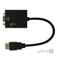 تبدیل hdmi in to vga out با کابل صدا ventolink