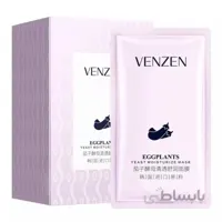 ماسک ساشه ای ضد جوش و آکنه و مرطوب کننده مخمر و بادمجان ونزن VENZEN Eggplants Yeast Mask