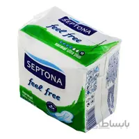 نوار بهداشتی حساس نرمال مدل Feel Free سپتونا 10 عددی SEPTONA