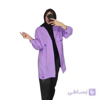 مانتو کتی زنانه کرپ اسکاچی کد 75411