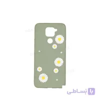 قاب گوشی سیلیکونی گل دار برند شیائومی مدل NOTE9