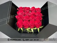 باکس گل مکعبی افروز شماره ۱۹