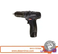 دریل شارژی 12 ولت هیوندای مدل HP121L-CD ا 12V HYUNDAI cordless drill