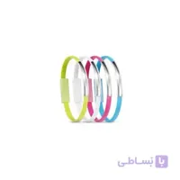کابل شارژ کوتاه آیفون اسکار مدل دستبندی