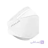 ماسک 4 لایه سه بعدی ملت بلون خاکستری آساک - 25 عددی ا 4-layer three-dimensional mask of gray-blue nation - 25 pieces