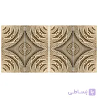 دیوارپوش تندیس و پیکره شهریار مدل امای کد w1010 24 بسته 8 عددی