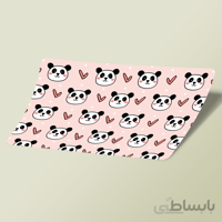 استیکر Panda love