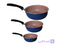 سرویس تابه گرانيتي 3 پارچه تکنو مدل New