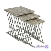 میز عسلی کد ۵۱۰ مجموعه ۳ عددی