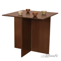 میز ناهار خوری 4نفره لمکده مدل کم جا venge