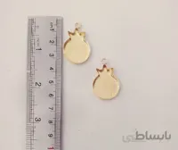 گوشواره طرح انار کفه دار