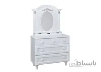 دراور آینه دار کلاسیک سیلور