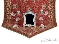 ست آینه و شمعدان ملیله کاری
