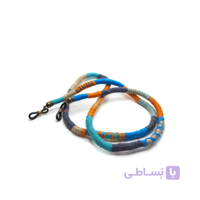 بند عینک دردراپ نارنجی طوسی