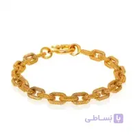 دستبند طلا زنانه طرح فیوژن کد CB405
