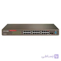 سوییچ غیرمدیریتی 24 پورت هوشمند گیگابیتی آی پی کام G3224T 24GE+2SFP ا IP-COM G3224T 24GE+2SFP Combo Port Managed NON-POE
