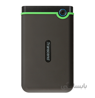 هارد اکسترنال ترنسند مدل StoreJet 25M3S Slim ظرفیت 2 ترابایت ا Transcend StoreJet 25M3S Slim External Hard Drive - 2TB