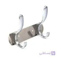 رخت آویز دو شاخه استیل CE2