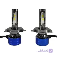 هدلایت دو طرفه فوق حرفه ای کنباس دار 600W لنزو مدل M8 پایه H4