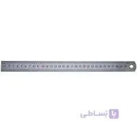 خط کش فوسکا مدل فلزی سایز 30 سانتی متر