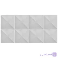 دیوارپوش تندیس و پیکره شهریار مدل امای کد W1010 12 بسته 8 عددی