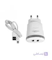 شارژر فست لاپرامول مدل Lp-C18 به همراه کابل آیفون