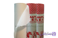 لایی کاغذی زنجان سفیدباندقرمزعرض۱۱۰ (یک طاقه)