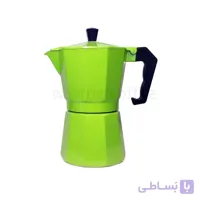 قهوه ساز موکاپات رنگ سبز سایز 6 نفره ا Green Mokapot 6 cups