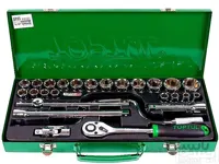 جعبه 26 عددی آچار بکس تاپ تول مدل GCAD2607 ا Toptul GCAD2607 Socket Set 26pcs