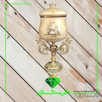 شکلات خوری پایه دار کد K1142 کریستال سازان