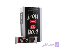 شکلات نامبروان تلخ بسته 24عددی No:1 Torku