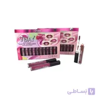 رژ لب مایع مات 24 ساعته وی دی VDAY پک 12 عددی