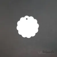 گیفت تگ خام سفید طرح دالبر (مجموعه ۵۰ عددی)