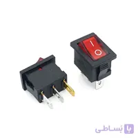 کلید راکر چراغدار KCD1-101N 3PIN