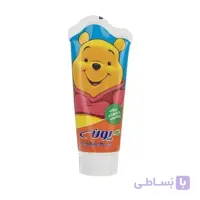 خمیر دندان کودک پونه مدل خرس پو ژله ای با طعم نارنگی حجم 80 میلی لیتر