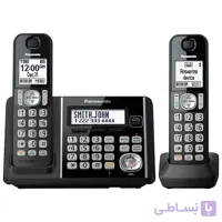 تلفن بی سیم دو گوشی پاناسونیک مدل KX-TG3752 ا Panasonic KX-TG3752 Wireless 2 Handsets Telephone