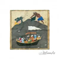 پوشت (دستمال جیب) مینیاتور شاهنامه