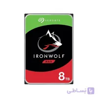 هارد دیسک اینترنال سیگیت مدل IronWolf ظرفیت 8 ترابایت ا Seagate ST8000VN004 IronWolf 8TB Hard Drive