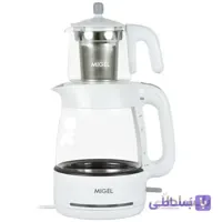 چای ساز قوری روی کتری میگل GTS 070 ا Migel GTS 070 - B Tea Maker with extra teapot کد 566462