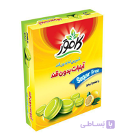 آبنبات کامور لیمو بدون قند و رژیمی حجم 160 گرم