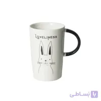 لیوان دسته دار طرح خرگوش