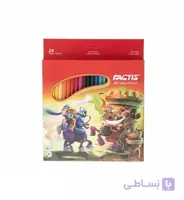 مداد رنگی 24 رنگ فکتیس ا Factis 24 Color Pencil