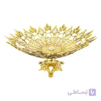 میوه خوری برنزی طرح نیزه ای سایز بزرگ کد ۱۰۵۱