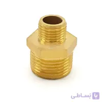 مغزی 1 اینچ به 1/2 برنجی