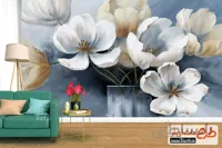 پوستر دیواری طرح گل