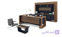 ست میز اداری ژینورا - ایرانیان چوب